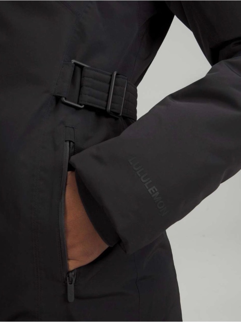 lululemon Apres It All Jacket - black size 12 - Picture 2 of 11